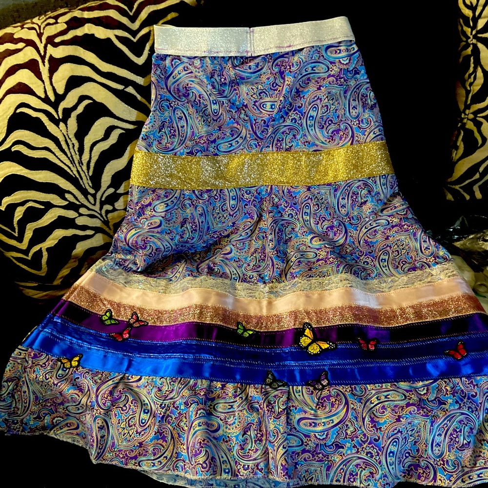 Authentic Native American ribbon skirt